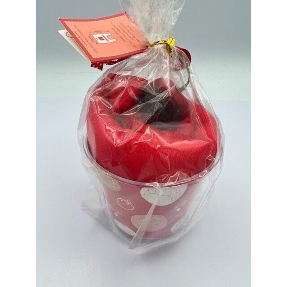 UniCake Apple Crème Brûlée Cake Reusable Shopping Bag Eco-Friendly Tote Washable